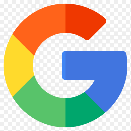Flat design Google logo design Vector PNG